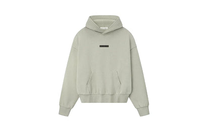 Bluza z Kapturem Fear of God Essentials Fleece Hoodie Abbey Stone Ss25 - zdjęcie 2