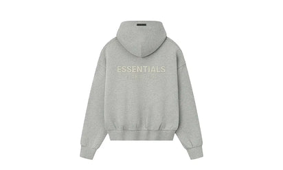 Bluza z Kapturem Fear of God Essentials Fleece Hoodie Concrete Heather Ss25