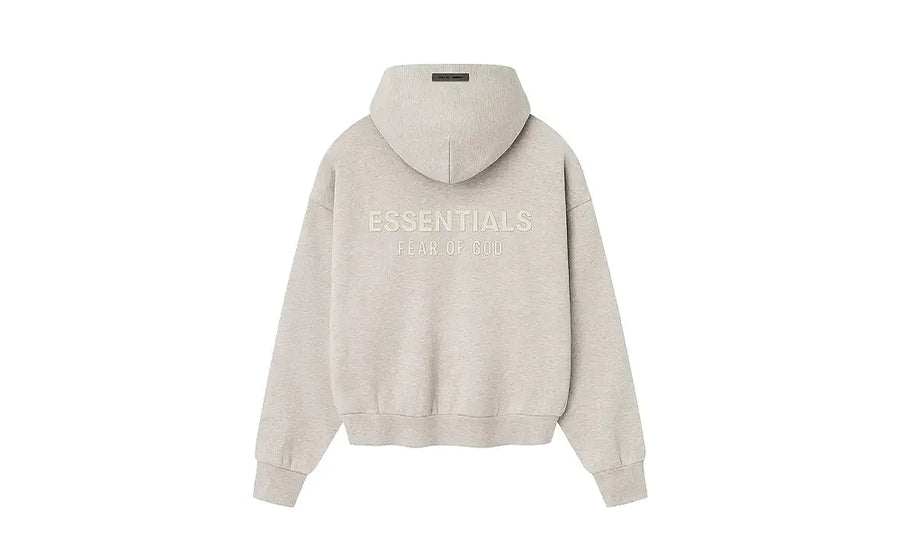 Bluza z Kapturem Fear of God Essentials Fleece Hoodie Heather Stone Ss25