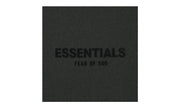 Bluza Z Kapturem Fear of God Essentials Hoodie Stretch Limo SS22 - zdjęcie 3