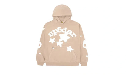 Bluza Z Kapturem Sp5der Beluga Hoodie Sand