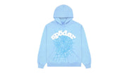 Bluza z Kapturem Sp5der Web Hoodie Sky Blue