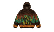Bluza Z Kapturem Supreme x B.B. Simon Reversible Hooded Fleece Jacket Brown