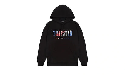 Bluza Z Kapturem Trapstar Decoded Paisley Revolution Hoodie Black