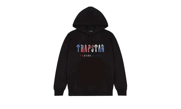 Bluza Z Kapturem Trapstar Decoded Paisley Revolution Hoodie Black