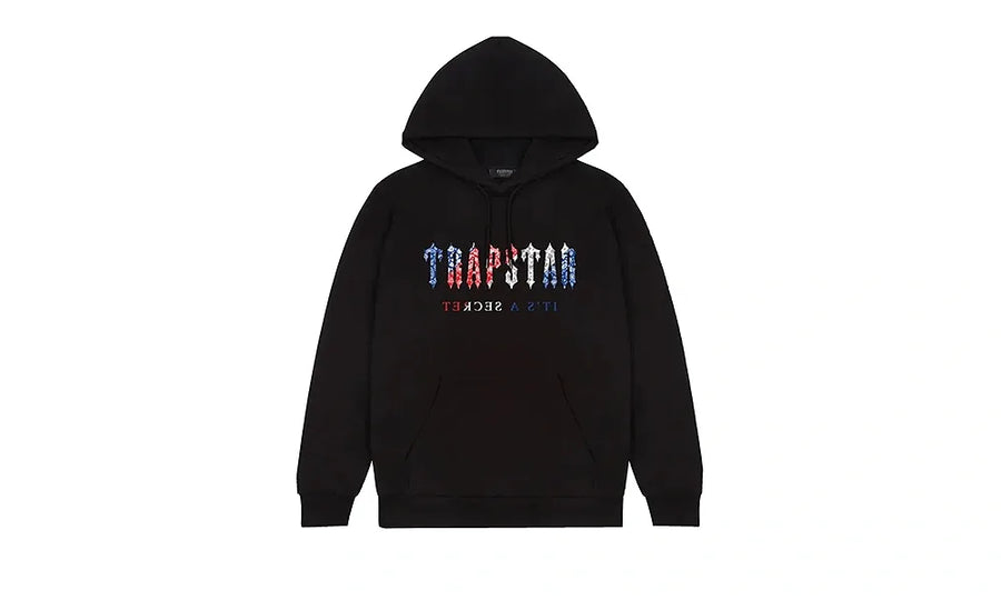 Bluza Z Kapturem Trapstar Decoded Paisley Revolution Hoodie Black