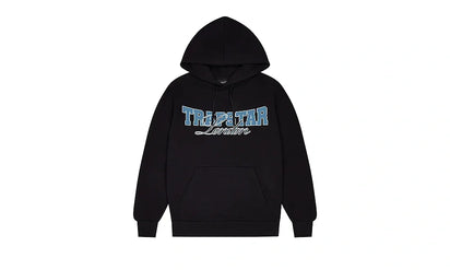 Bluza Z Kapturem Trapstar Drop Out Black