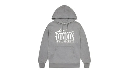 Bluza Z Kapturem Trapstar London Grey White