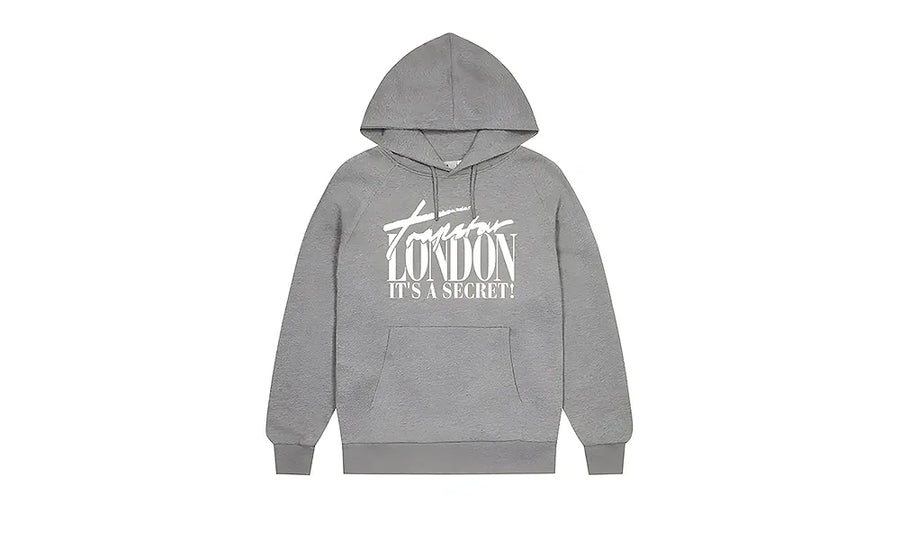 Bluza Z Kapturem Trapstar London Grey White