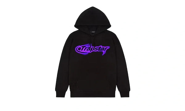 Bluza z kapturem Trapstar Neon Hyperdrive Hoodie Black