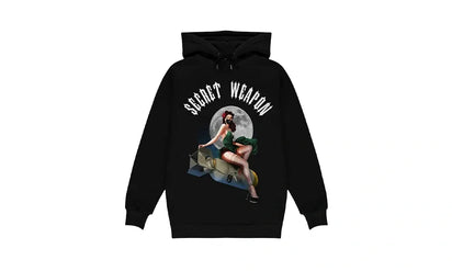 Bluza z Kapturem Trapstar Secret Weapon Hoodie – Black