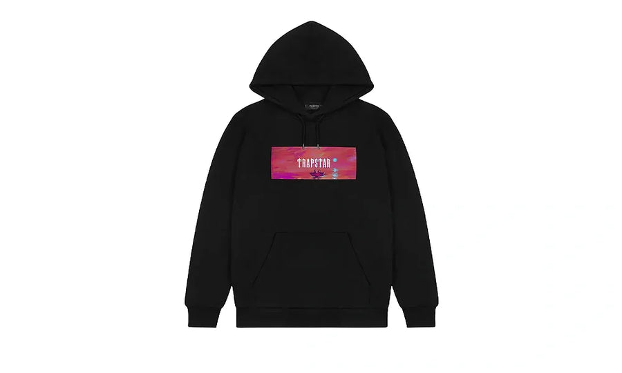 Bluza Z Kapturem Trapstar x Dave Box Logo Black