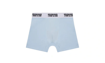 bokserki męskie 3-pack Trapstar Black White Light Blue - zdjęcie 2