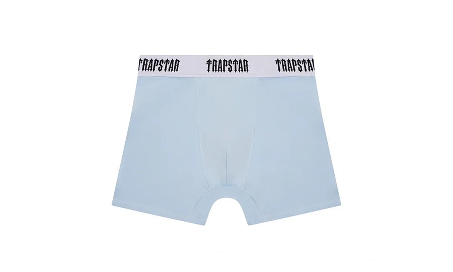 bokserki męskie 3-pack Trapstar Black White Light Blue - zdjęcie 2