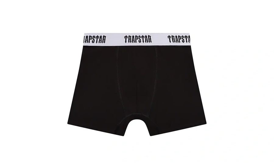 bokserki męskie 3-pack Trapstar Black White Light Blue - zdjęcie 3