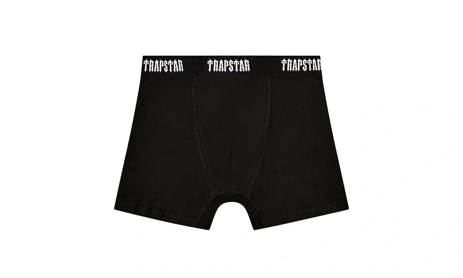 bokserki męskie 3-pack Trapstar Black With Black Waistband - zdjęcie 2