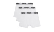 bokserki męskie 3-pack Trapstar White