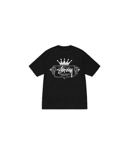Stussy Stussy Built To Last Tee Pigment Dyed Black - widok główny z boku - Streetwear
