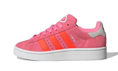 Yeezy Campus 00s Bliss Pink Solar Red biały-czerwony - widok główny z boku | Saturaise.com