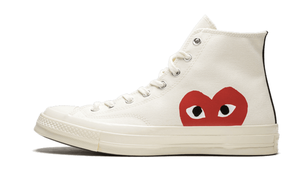 Chuck Taylor All-Star 70s Hi Comme des Garçons PLAY White