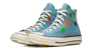 Kup oryginalne Chuck Taylor All-Star 70s Hi Golf Wang Denim Polka Dots - widok z drugiego boku - Sneakersy