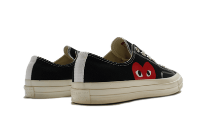 Buty Converse Chuck Taylor All-Star 70s Ox Comme des Garçons PLAY Black - widok z przodu - Rozmiary EU