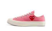 Converse Chuck Taylor All-Star 70s Ox Comme des Garçons PLAY Bright Pink różowy-brązowy - widok główny z boku | Saturaise.com
