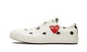 Converse Chuck Taylor All-Star 70s Ox Comme des Garçons PLAY Polka Dot White czarny-biały - widok główny z boku | Saturaise.c