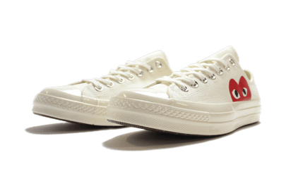 Kup oryginalne Chuck Taylor All-Star 70s Ox Comme des Garçons PLAY White - widok z drugiego boku - Sneakersy