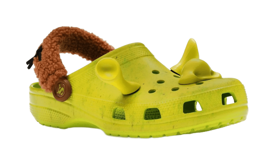 Buty Crocs The Shrek x Crocs Classic Clog Lime Punch - widok z przodu - Rozmiary EU