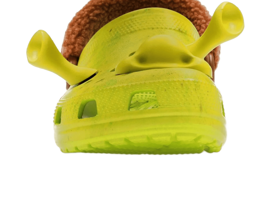 100% Oryginalne The Shrek x Crocs Classic Clog Lime Punch - widok z tyłu - 1025.00 PLN