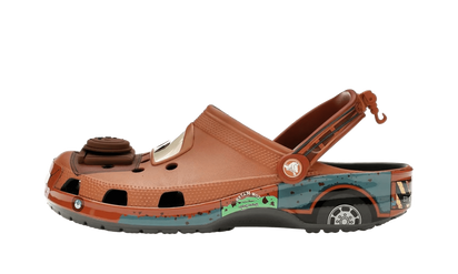 Crocs Classic Clog Mater szary-różowy - widok główny z boku | Saturaise.com