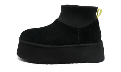 Classic Mini Dipper Boot Black Yellow