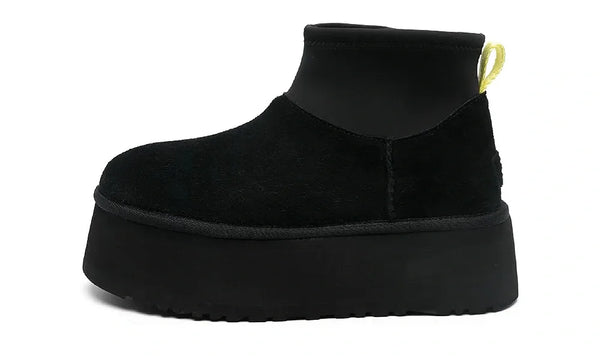 Classic Mini Dipper Boot Black Yellow