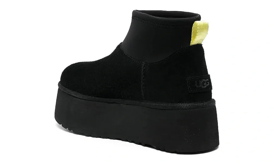 Classic Mini Dipper Boot Black Yellow - zdjęcie 3