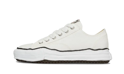 Maison Mihara Yasuhiro Maison Mihara Yasuhiro Peterson OG Sole Canvas Low White biały-brązowy - widok główny z boku | Saturai