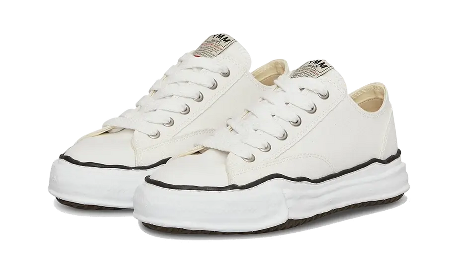 Kup oryginalne Maison Mihara Yasuhiro Peterson OG Sole Canvas Low White - widok z drugiego boku - Sneakersy