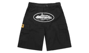 Corteiz Corteiz Alcatraz Cargo Shorts Black czarny - widok główny z boku | Saturaise.com