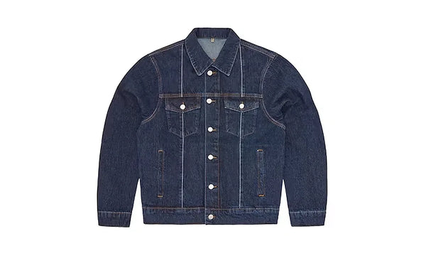 Corteiz C-Star Stitch-Down Denim Jacket Dark Wash - Corteiz C-Star Stitch-Down Denim Jacket Dark Wash - zdjęcie 2