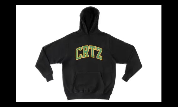 Corteiz Crtz Dropout Hoodie Black Green