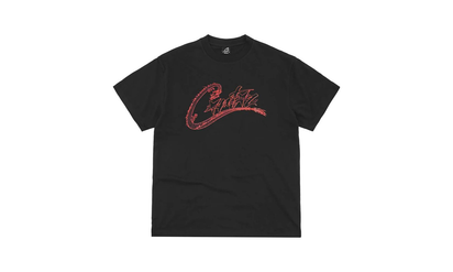 Corteiz Corteiz Dragon Allstarz Tee Black czarny-czerwony - widok główny z boku | Saturaise.com