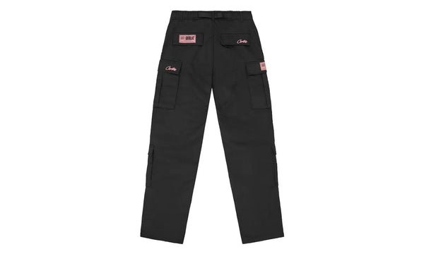 Corteiz Guerillaz Cargo Pant Black/Pink - Kup oryginalne Corteiz Guerillaz Cargo Pant Black/Pink CORT-COGCPB-PPINK - widok z drugiego boku - Sneakersy