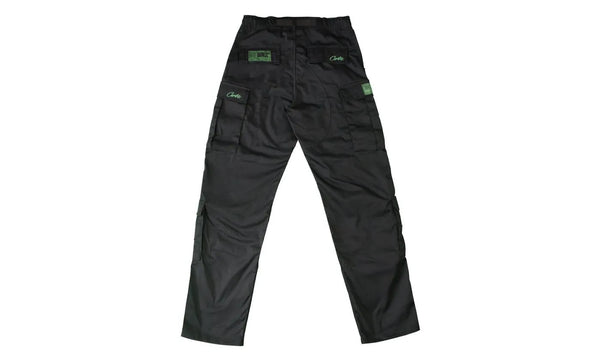Corteiz Mula Guerillaz Cargos Black/Green - Kup oryginalne Corteiz Mula Guerillaz Cargos Black/Green CORT-COMGCB-GGREEN - widok z drugiego boku - Sneakersy