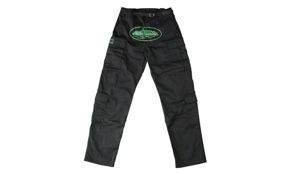 Corteiz Mula Guerillaz Cargos Black/Green