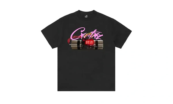 Corteiz No Time 4 Luv Tee Black
