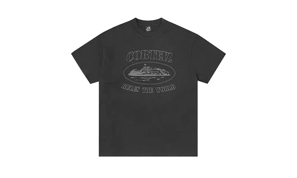 Corteiz Reflective Alcatraz Tee Triple Black - Corteiz Reflective Alcatraz Tee Triple Black - zdjęcie 2