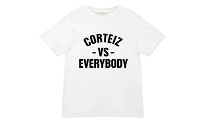 Corteiz Corteiz VS Tee White biały - widok główny z boku | Saturaise.com