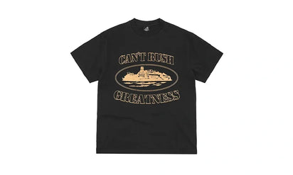 Corteiz x Cental Cee Can't Rush Greatness Tee Black