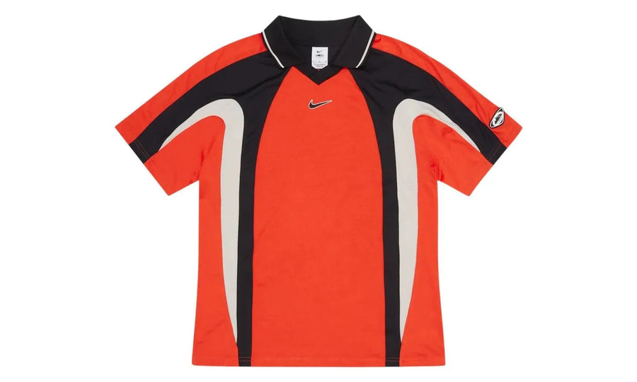 Nike Corteiz x Nike NRG Jersey Team Orange niebiesko-biały - widok główny z boku | Saturaise.com