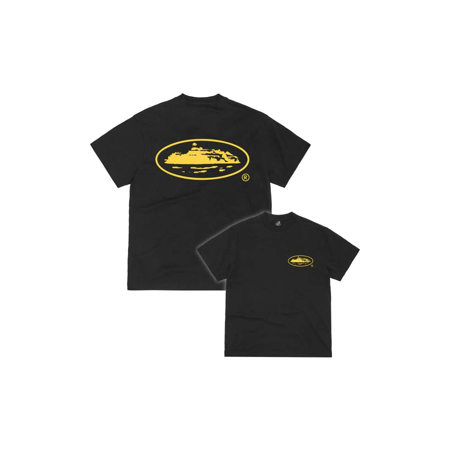 Corteiz Corteiz OG Island Tee Yellow żółty - widok główny z boku | Saturaise.com